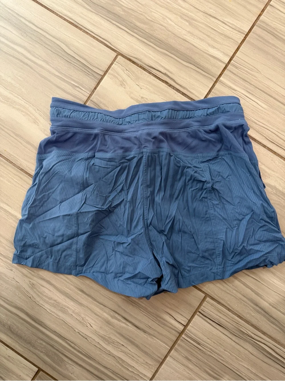 Women’s Blue Drawstring athletic Shorts